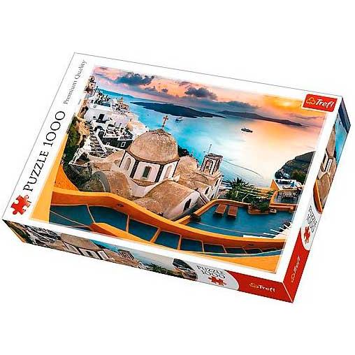 Puzzle Trefl Santorini de 1000 Piezas