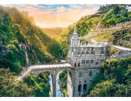 Puzzle Trefl Santuario de Las Lajas, Colombia de 1000 Piezas