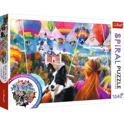 Puzzle Trefl Spiral Festival de Globos de 1000 Piezas