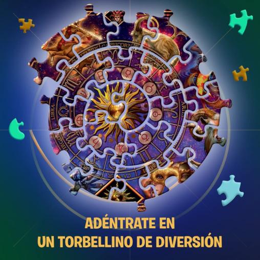 Puzzle Trefl Spiral Signos del Zodiaco de 1000 Piezas