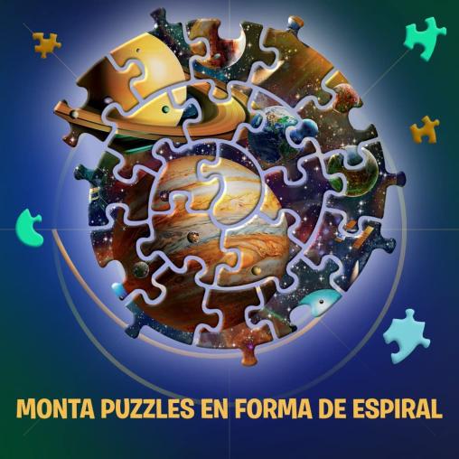 Puzzle Trefl Spiral Sistema Solar de 1000 Piezas