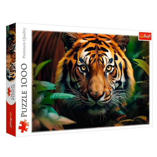 Puzzle Trefl Tigre Salvaje de 1000 Piezas