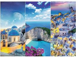 Puzzle Trefl Vacaciones Griegas de 3000 Piezas