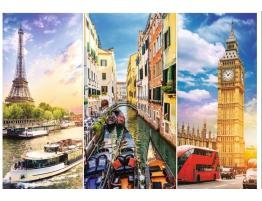 Puzzle Trefl Viaje por Europa de 4000 Piezas