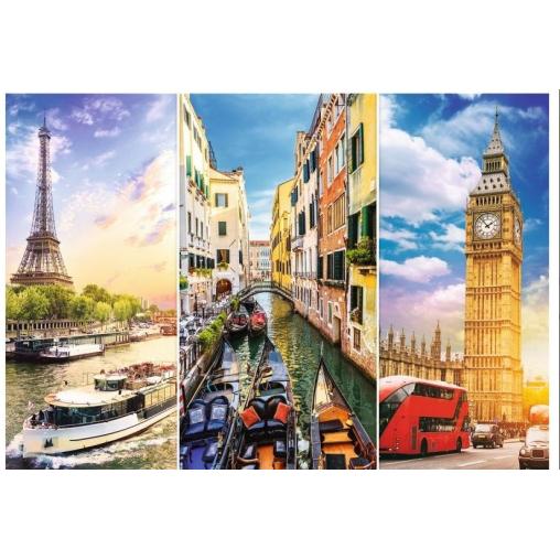 Puzzle Trefl Viaje por Europa de 4000 Piezas