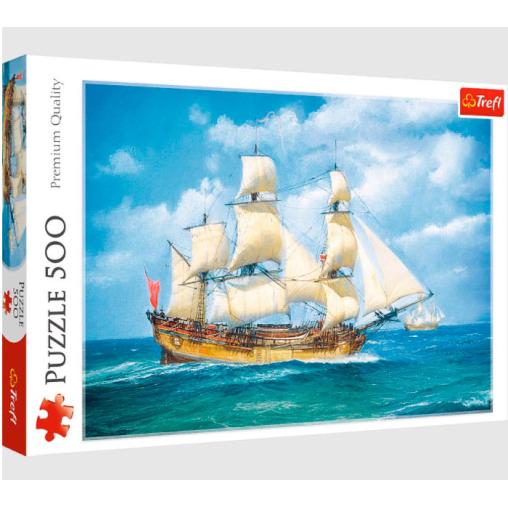 Puzzle Trefl Viaje Por Mar de 500 Piezas