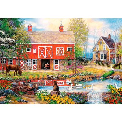 Puzzle Trefl Vida Rural de 2000 Piezas