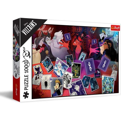 Puzzle Trefl Villanos Disney Solo Cartas Buenas de 1000 Pzs