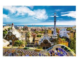 Puzzle Trefl Vista de Barcelona Desde el Parque Güel 1500 Pieza