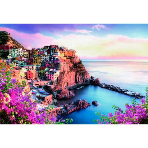 Puzzle Trefl Vista de Manarola de 1500 Piezas