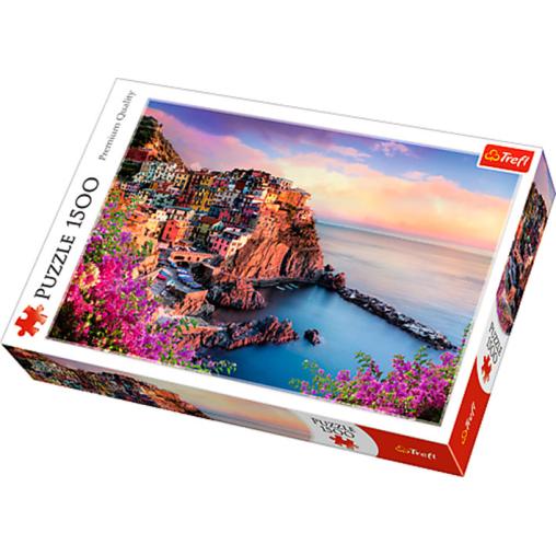 Puzzle Trefl Vista de Manarola de 1500 Piezas