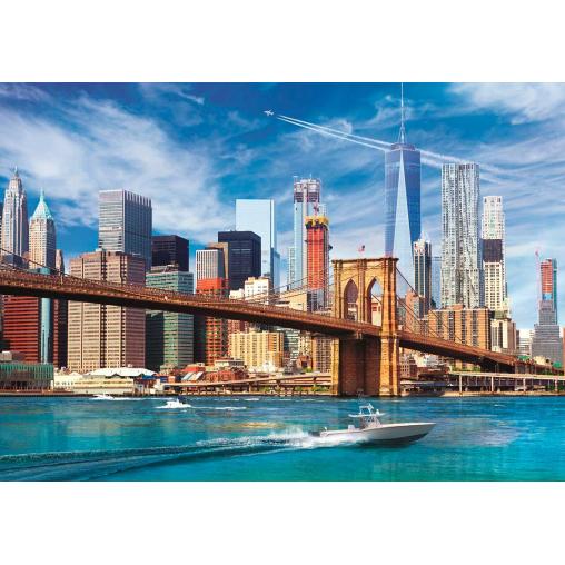 Puzzle Trefl Vista de Nueva York de 500 Piezas