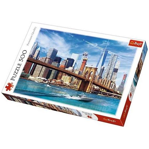 Puzzle Trefl Vista de Nueva York de 500 Piezas