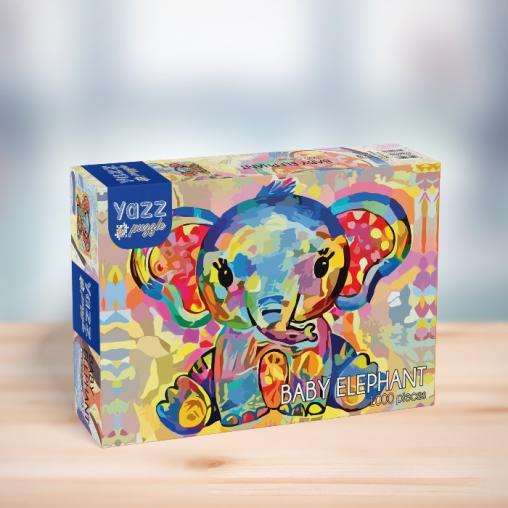 Puzzle Yazz Bebé Elefante de 1000 Piezas