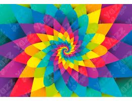 Puzzle Yazz Espiral del Arco Iris de 1000 Piezas