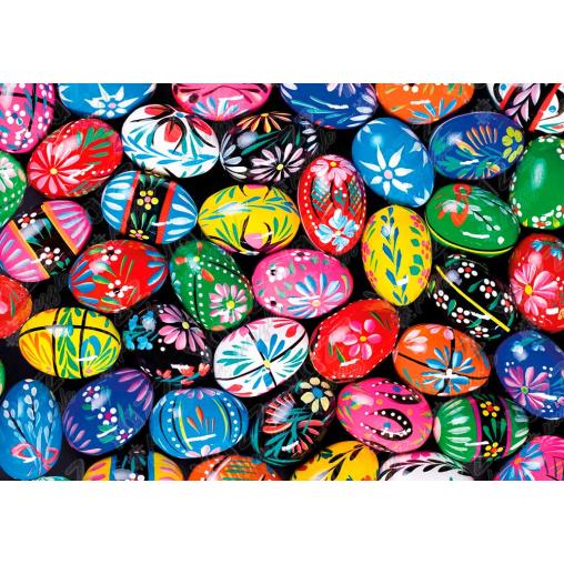 Puzzle Yazz Huevos de Pascua Pintados de 1000 Piezas