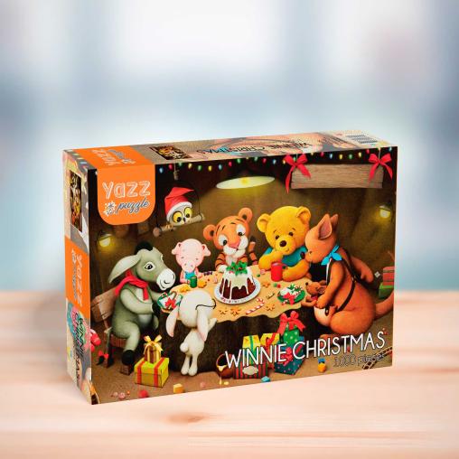 Puzzle Yazz La Navidad de Winnie de 1000 Piezas