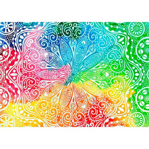 Puzzle Yazz Mandala de Flores de 1000 Piezas