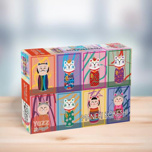 Puzzle Yazz Maneki Kokeshi de 1000 Piezas