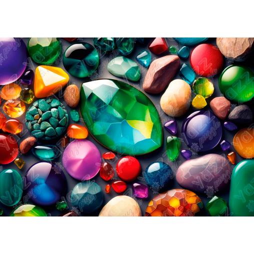 Puzzle Yazz Piedras Preciosas de 1000 Piezas